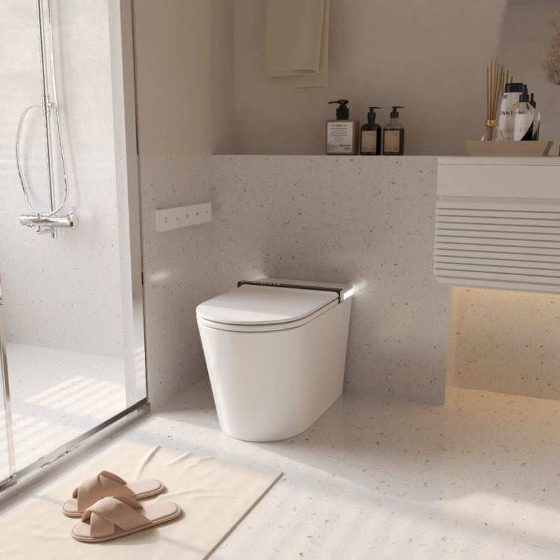 Nashi iAnna instalado en un baño moderno